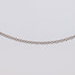 Solid Platinum Necklace. Cable Platinum Bracelet  950PT. White Plat Necklace