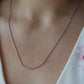Solid Platinum Necklace. Cable Platinum Bracelet  950PT. White Plat Necklace