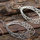 Sterling Silver Drop Dangle Earrings. BOHO Dangle earrings