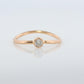 Vintage Tiffany and Co. Diamond Ring. Authentic Tiffany 18k Diamond wave Band.