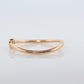 Vintage Tiffany and Co. Diamond Ring. Authentic Tiffany 18k Diamond wave Band.