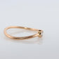 Vintage Tiffany and Co. Diamond Ring. Authentic Tiffany 18k Diamond wave Band.