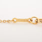 Tiffany & Co. 18k Gold Chain and Bean Pendant Necklace. 750 Yellow Gold Tiffany