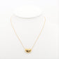 Tiffany & Co. 18k Gold Chain and Bean Pendant Necklace. 750 Yellow Gold Tiffany