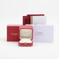 Cartier Platinum Diamond Solitaire ring.  PT950 Cartier 1895 Engagement Ring.