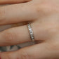 Kanalband aus 18 Karat antikem Diamant. Art-Déco-Diamantband aus den 1920er Jahren. M(132/25)