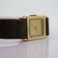 Boucheron 18k Reflet Uhr. Vintage Damenuhr aus 18-karätigem Gold mit Handaufzug.