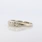 Kanalband aus 18 Karat antikem Diamant. Art-Déco-Diamantband aus den 1920er Jahren. M(132/25)