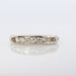 Kanalband aus 18 Karat antikem Diamant. Art-Déco-Diamantband aus den 1920er Jahren. M(132/25)