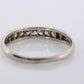 Kanalband aus 18 Karat antikem Diamant. Art-Déco-Diamantband aus den 1920er Jahren. M(132/25)