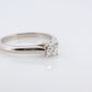 Cartier Platinum Diamond Solitaire ring. PT950 Genuine Cartier Diamond Engagement Ring. Cartier 1895 Diamond Solitaire.