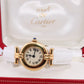 Vintage Must de Cartier Vendome Colisee Watch. ARGENT Cartier 925 Vermeil Quartz Ardent ROUND 59002 Swiss Made.