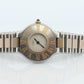 Cartier Watch. Must de Cartier 21 Stainless Steel Multi-Tone Quartz Watch. Vintage Cartier Stainless Steel Wristwatch. Original Paperwork