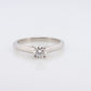 Cartier Platinum Diamond Solitaire ring. PT950 Genuine Cartier Diamond Engagement Ring. Cartier 1895 Diamond Solitaire.