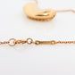 Tiffany & Co. 18k Gold Chain and Bean Pendant Necklace. 750 Yellow Gold Tiffany Company Necklace. Elsa Peretti Bean.