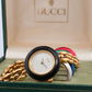 Genuine GUCCI 11/12 Watch. Vintage Ladies Gucci Change Bezel Watch. With Box and Bezels.