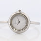 Genuine GUCCI 11/12.2 Watch. Vintage Ladies Gucci Silver Change Bangle Bezel Watch. Box and papers