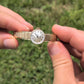 14k CARTIER x MOVADO mechanical watch. 14k YG Genuine Cartier Ladies Watch.