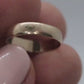 10k ESJ Co. Antique Victorian Band. Sz3.5 4mm wide. Perfect MIDI ring. St(37/36)