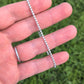 Platinum Diamond Tennis Bracelet. PT850 round diamond Tennis bracelet. 1CTW