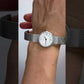 Tiffany and Co Diamond Watch. Tiffany Atlas Diamond Bezel 24mm Ladies Watch.