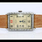 Antique HERMES Tank watch. Art Deco Genuine Hermes Manual wristwatch.