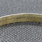 Sterling Silver 925 Bangle Bracelet. Engraved design. 6mm width with 17.2 grams TW. Stacked Bracelet.