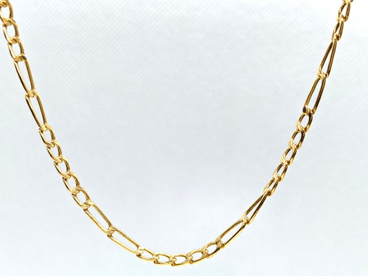 14k Figaro Chain Necklace
