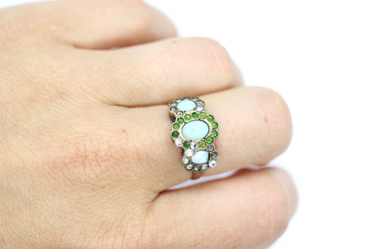 Victorian Opal and Gemstone ring.