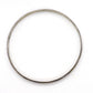 Sterling Silver 925 Bangle Bracelet. Engraved design. 6mm width with 17.2 grams TW. Stacked Bracelet.