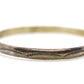 Sterling Silver 925 Bangle Bracelet. Engraved design. 6mm width with 17.2 grams TW. Stacked Bracelet.