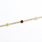 Multi-Color Gem Bracelet. 14k Chain 4 Color Bracelet. Imperial Gold Co. as advertised on QVC.