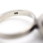 Vintage 925 Sterling Silver Ball / Hemisphere Design Ring. Women Size 6