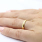 JR Wood 18k Yellow Gold band. Antique Early 1900s 18k Yellow Gold Jr Wood (Art Carved) Wedding Band.