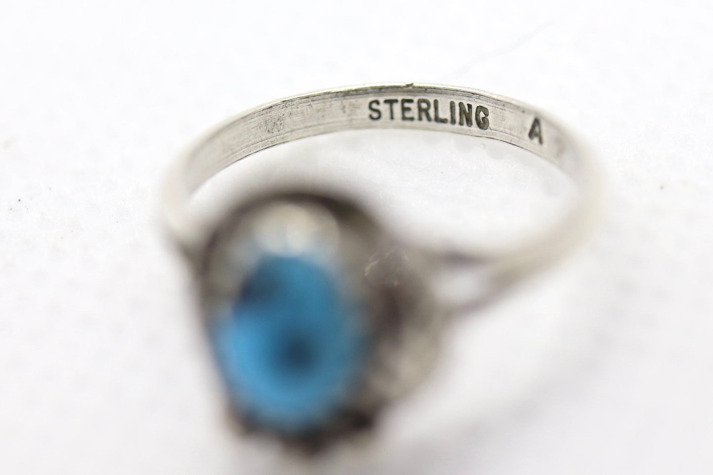 Vintage Turquoise Navajo Rings. Sterling Silver 925 Southwestern rings