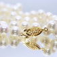 Freshwater Pearl Necklace. 9mm to 10mm Pearls. 20in length