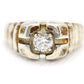 Vintage CZ Sterling silver Ring unisex