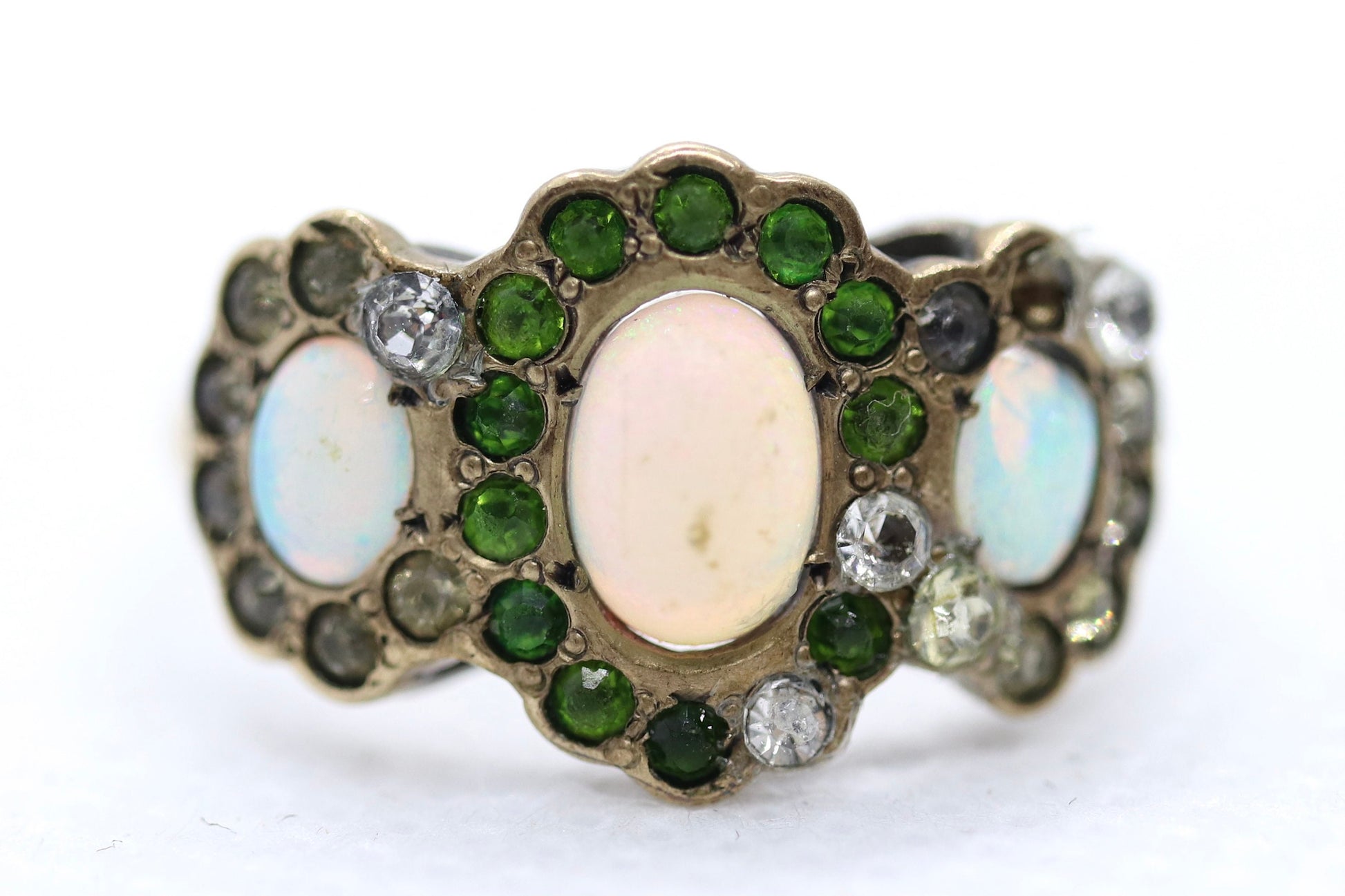 Victorian Opal and Gemstone ring.