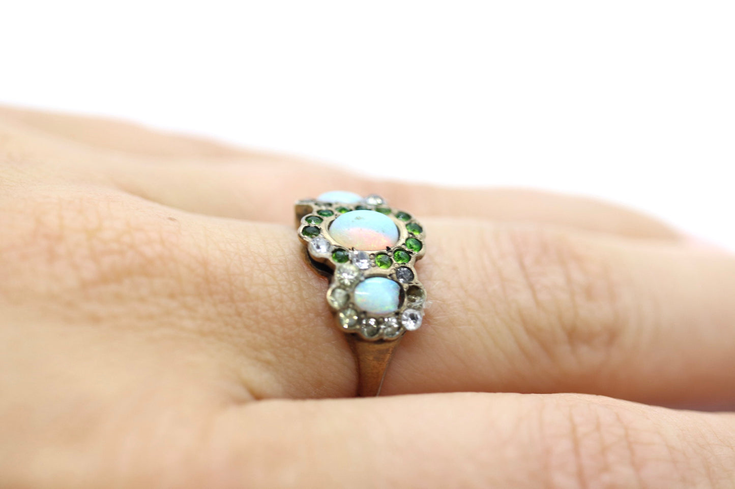 Victorian Opal and Gemstone ring.