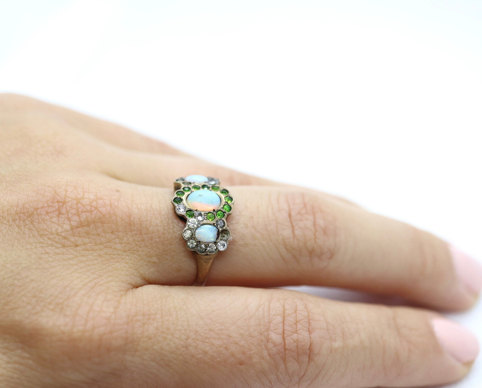 Victorian Opal and Gemstone ring.