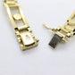 14k Panther Link chain bracelet. 20 grams