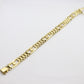 14k Panther Link chain bracelet. 20 grams