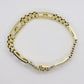 14k Panther Link chain bracelet. 20 grams