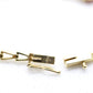 Multi-Color Gem Bracelet. 14k Chain 4 Color Bracelet. Imperial Gold Co. as advertised on QVC.