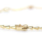 Multi-Color Gem Bracelet. 14k Chain 4 Color Bracelet. Imperial Gold Co. as advertised on QVC.
