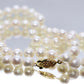 Freshwater Pearl Necklace. 9mm to 10mm Pearls. 20in length