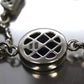 EFFY BH Bracelet. 18k Sterling Silver MULTI-Gemstone Byzantine Bracelet. (466)
