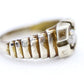 Vintage CZ Sterling silver Ring unisex