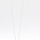 14k Open Heart Pendant. London Blue Topaz set into White Gold open heart Necklace.