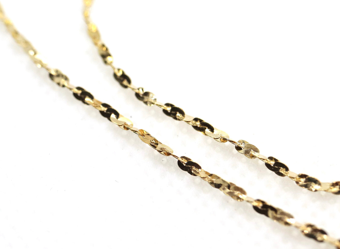 14k Necklace Speciality Chain Made in Italy. 16in